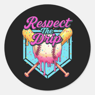 Verkoop Drip Boys Home Bord Jeugdsport Respect Ronde Sticker
