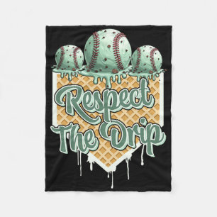 Verkoop Drip Boys Ice Cream Drip Jeugd Respect De Fleece Deken