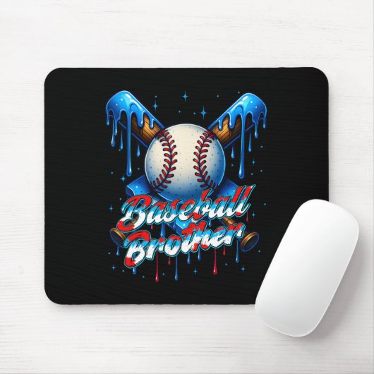 Verkoop Drip Broeder Dag Verjaardag Groep Matching Muismat (Met muis)