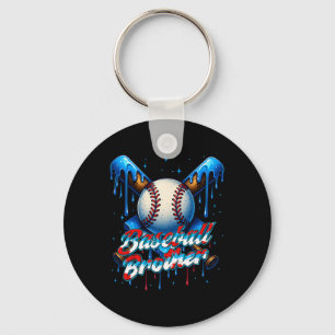 Verkoop Drip Broeder Dag Verjaardag Groep Matching Sleutelhanger