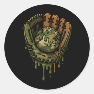 Verkoop Drip Camo Verkoop Handschoen Jongens Sport Ronde Sticker
