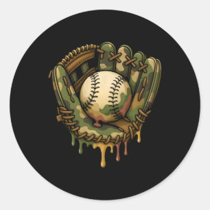 Verkoop Drip Camo Verkoop Handschoen Jongens Sport Ronde Sticker