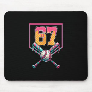 Verkoop Drip Nummer 67 Speler Of 67ste Verjaardag Muismat
