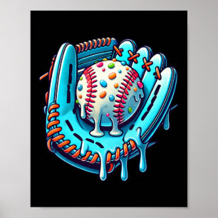 Verkoop Druppel Design Ice Cream Sprinkles Verkoop Poster