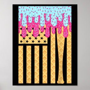 Verkoop Druppel T Jongens Druppelend IJs Amerikaan Poster