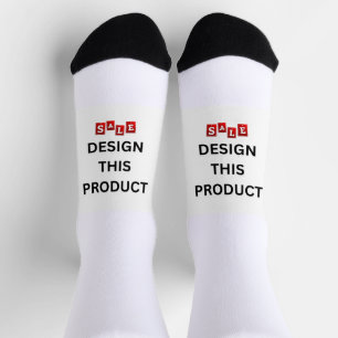 VERKOOP! Duurzame Premium Crew Sock - Custom Sokken