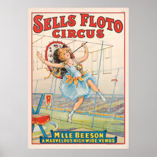Verkoop Floto Circus Adverteren Poster
