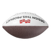 VERKOOP! Football 2 paneel - Regelgrootte - Aangep (Gedraaid 90)