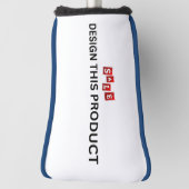 VERKOOP! Golf Putter Head Hoesje - Blauwe afwerkin Golfheadcover (Draai 90)