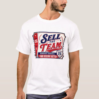 Verkoop het Team Minnesota Baseball Fan Rally Shir T-shirt
