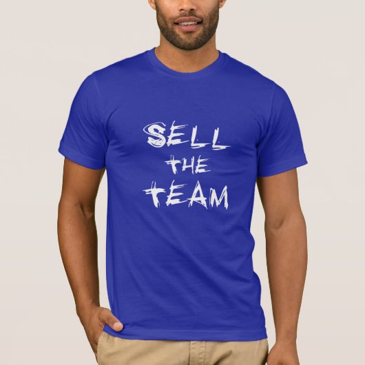Verkoop het team T-Shirt (Voorkant)