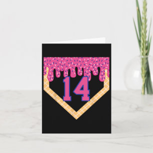 Verkoop Home Bord Ice Cream Drip 14th Birthday Boy Kaart