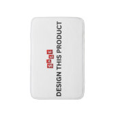 VERKOOP! Kleine badmat - Custom (Voorkant Verticaal)