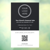 Verkoop & Kortingen Promotionele Aangepaste Logo Q Raamsticker (Vel 3)