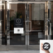 Verkoop & Kortingen Promotionele Aangepaste Logo Q Raamsticker (Kantoordeur)