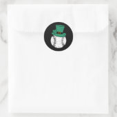 Verkoop LL St Patrick's Day Lucky Verkoop Speler S Ronde Sticker (Tas)