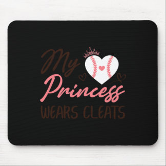 Verkoop mama papa mijn prinses draagt voetbalschoe muismat