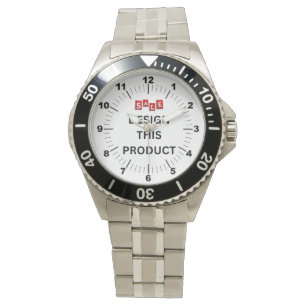 VERKOOP! Mannen-horloge - gepersonaliseerd - roest Horloge