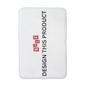 VERKOOP! Medium badmat - Aangepast (Voorkant Verticaal)