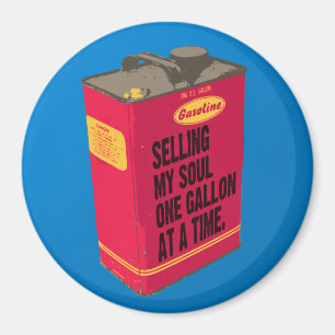 Verkoop mijn soep - Ronde magneet