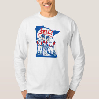 Verkoop Minnesota-honkbalprotestshirt T-shirt