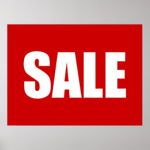 VERKOOP POSTER