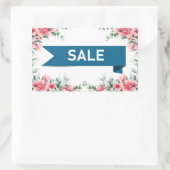 Verkoop Rechthoekige Sticker (Tas)