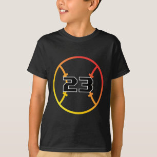 Verkoop Softll Favoriete Geluksgetal #23 T-shirt