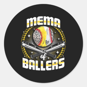 Verkoop Softll Mema Of Llers Moederdag Kerstmis Ronde Sticker