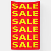 Verkoop Spandoek (Verticaal)