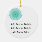 VERKOOP! Uit - SRF Keramisch Ornament (Achterkant)