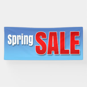 VERKOOP VAN BANNERSPRING - 2.5'x6' Spandoek
