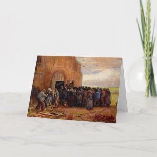 Verkoop van bouwschroot door Vincent van Gogh Kaart