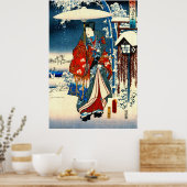 Verkoop van Genji 1853 Poster (Keuken)