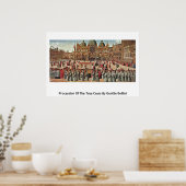Verkoop van het ware kruis door Gentile Bellini Poster (Keuken)