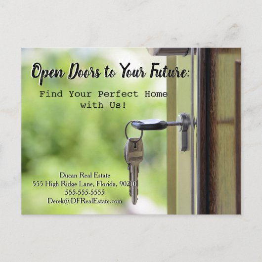 verkoop van mailingtransacties verwijzing onroeren briefkaart (Voorkant)