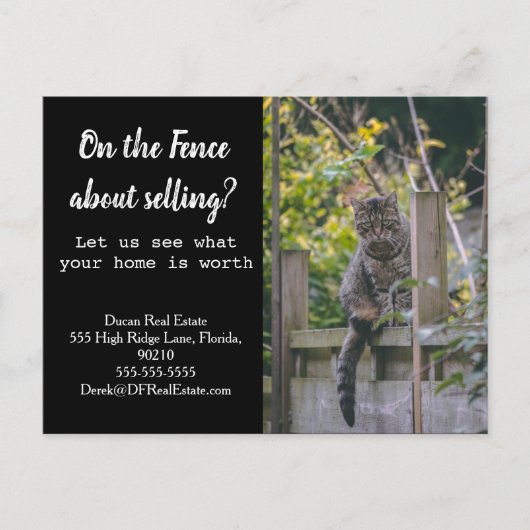 verkoop van mailingtransacties verwijzing onroeren briefkaart (Voorkant)