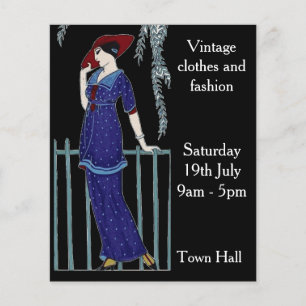 verkoop van mode flyer