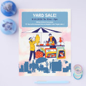  verkoop van schattige scheepswerven, uitnodigen v flyer (Enkel)