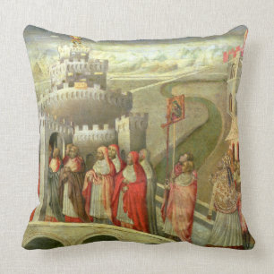 Verkoop van St. Gregory aan het Castel St. Angelo Kussen