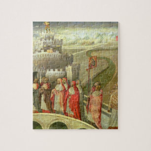 Verkoop van St. Gregory aan het Castel St. Angelo Legpuzzel