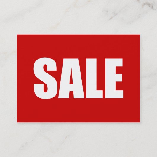 VERKOOP VISITEKAARTJE (Achterkant)