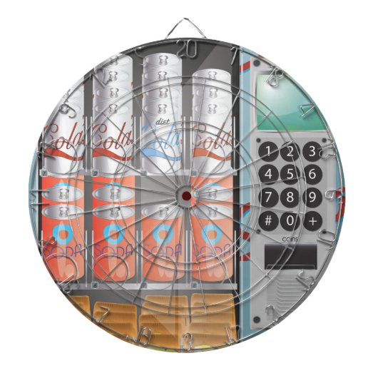 Verkoopautomaat Dartbord (Voorkant)