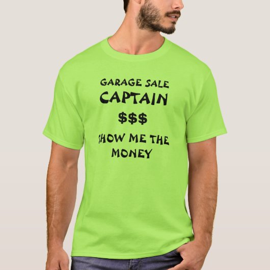 VERKOOPCAPTAIN VAN GARAGE - shirt (Voorkant)