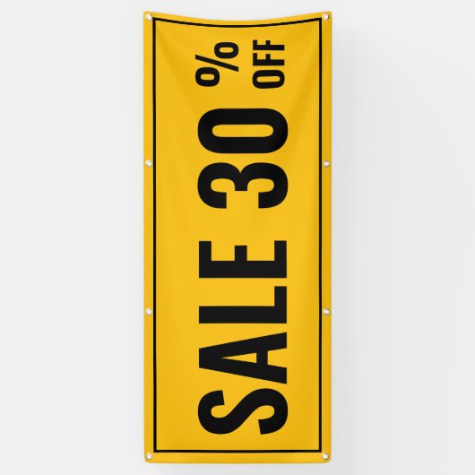 Verkoopkorting Custom Banner (Verticaal)