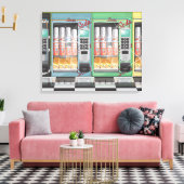 Verkoopmachine Canvas Afdruk (Insitu (Woonkamer))