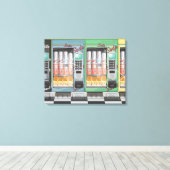 Verkoopmachine Canvas Afdruk (Insitu (Houten vloer))