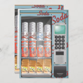 Verkoopmachine Kaart (Voorkant / Achterkant)