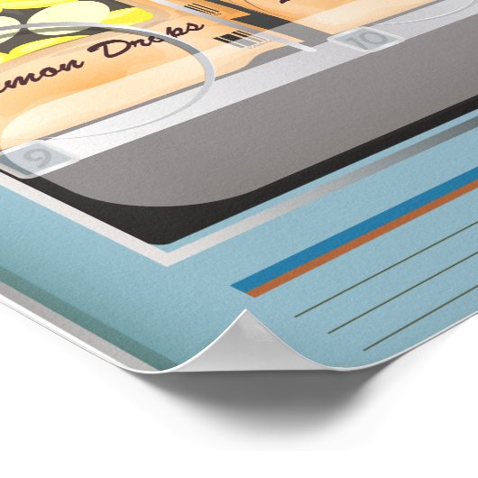 Verkoopmachine Poster (Hoek)