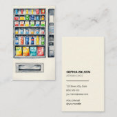 Verkoopmachine Visitekaartje (Voorkant / Achterkant)